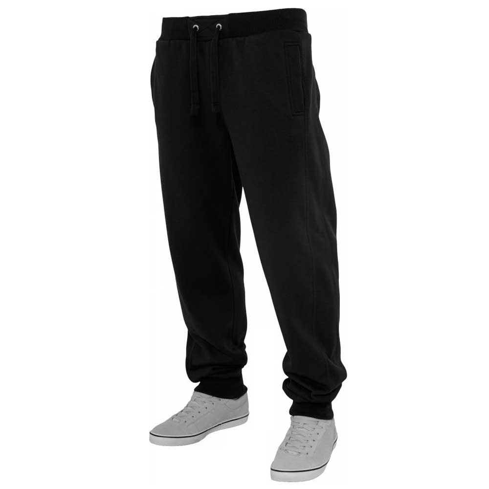 Urban Classics - Straight Fit Mens jogging pants - Black
